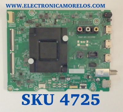 MAIN PARA SMART TV HISENSE ( 3840x2160 ) CON HDR / NUMERO DE PARTE 282449 / RSAG7.820.10315 / 248394 / PANEL HD650YU71-T0L1\GM\CKD3A\ROH / NUMERO DE DISPLAY HV650QUB-F90 / MODELO 65R6E4